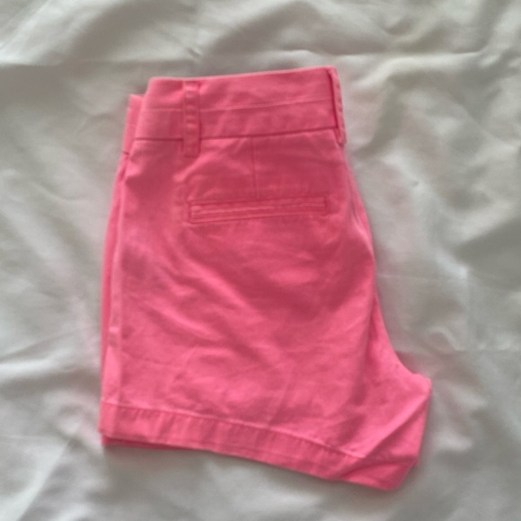 Bright pink 3” J Crew  chino shorts - Picture 5 of 6